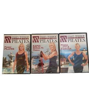 Mari Winsor Slimming Pilates Set of 3 DVDs New